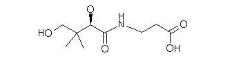 Pantothenic Acid Molecule