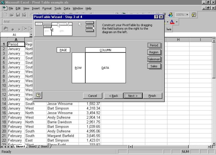 Pivot Table, page 5