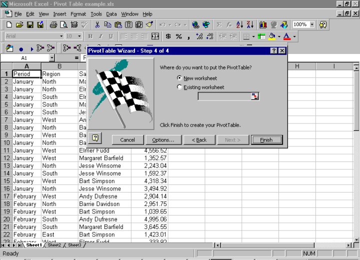 Pivot Table, page 7