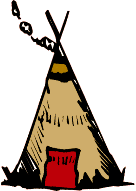 ...and we got to sleep in a tepee!