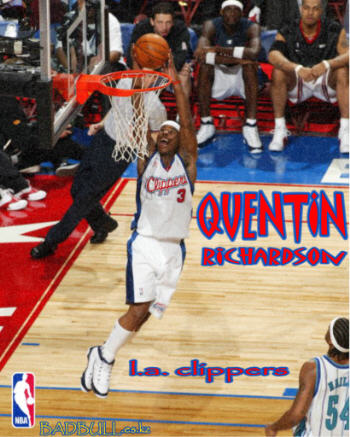 Quentin Richardson # 3 Los �ngeles Clippers