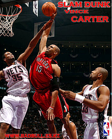 Vince Carter # 15 Toronto Raptors