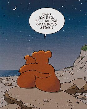 Der Pelz in der Brandung