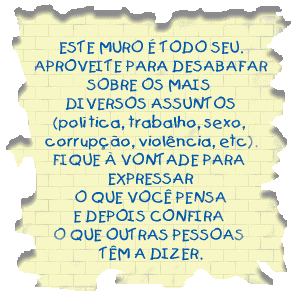 este muro � todo seu...