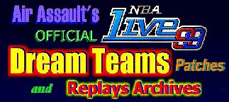 Air Assault's NBA Live 99 Official Dream Teams Patch and Replays Archives