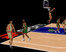 Alley oop from outta bounds