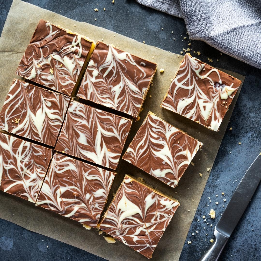 Biscoff Traybake