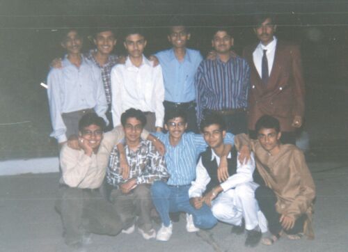 BAKUL WITH HIS FRIEND IN ANNUAL FUNCTION