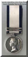 Naval General Service Medal 1793-1840 with bars for Java & Banda Neira