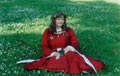 Lady Meg sitting