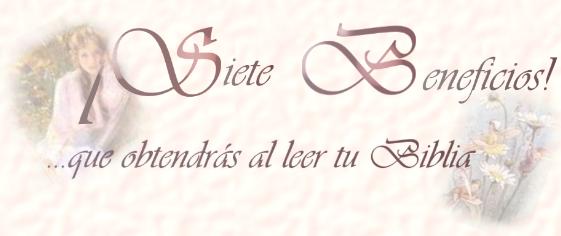 "Siete beneficios en tus manos"