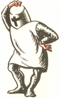 man in full armour - who can he be?
