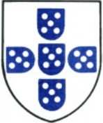 the ��quinas��, arms borne by King Sancho I of Portugal