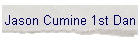 Jason Cumine 1st Dan