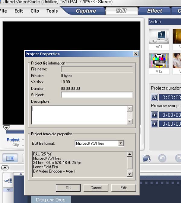 Project Settings