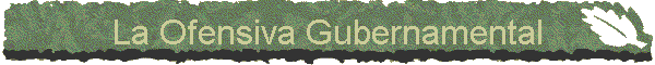 La Ofensiva Gubernamental