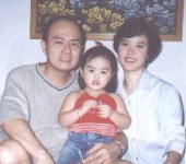 Hizon, wife Grace, daughter Aimee