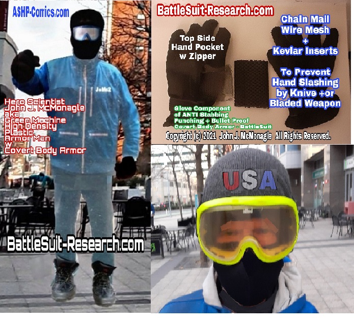 Green Machine - BioSuit - Winter BattleSuit = w Triple Layer - Boxing-like Battle Glove and Thermal Boots