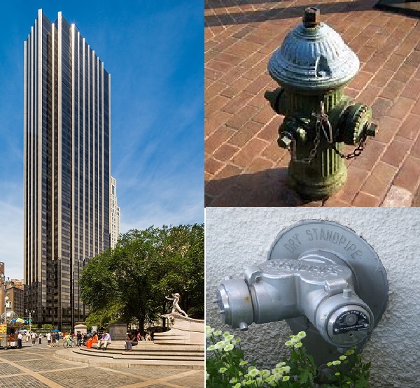 POSSIBLE - BLACK SWAN - TERRORISM EVENT at TRUMP INTERNATIONAL - JUNE 2020 - WOMAN TAKING PHOTOGRAPHS + HOTEL - FIRE FIGHTING - WATER HYDRANTS