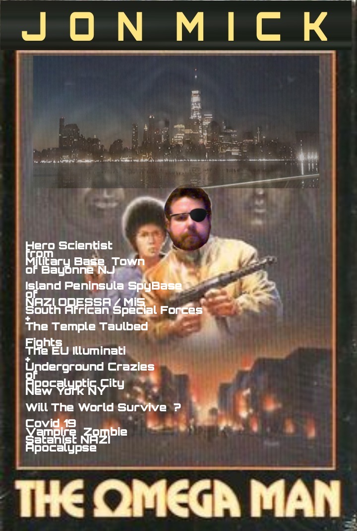 Escape From New York - 2020 - Covid 19 - Reverse UN Invasion - The Great Replacement -  Covert Spy War - Movie Poster - Parody