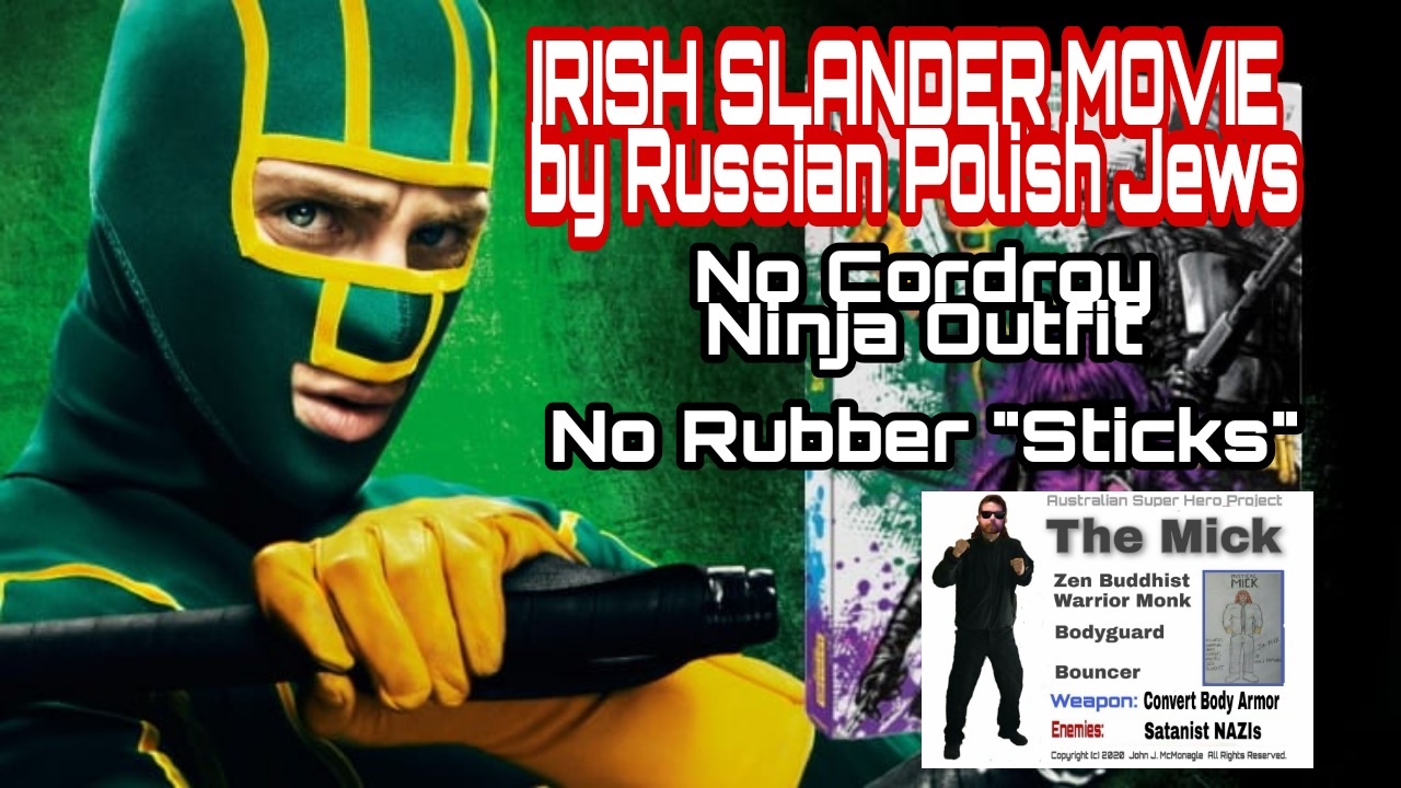 The SLANDER UnAuthorized BioPic - STOLEN BioGraphy - Kick Ass - NEVER WORE - A GREEN CORDEROY - NINJA OUTFIT with