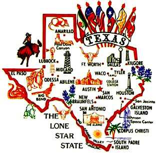 Texas Map