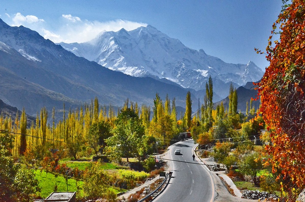 Rakaposhi mountain, Hunza Valley