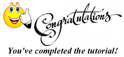 Congratulations
