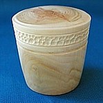 Aspen W/ Carving in Lid