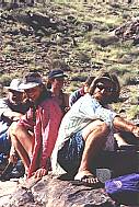 Guides resting at Little Colorado