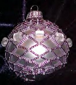 Purple X-Mas Ornament