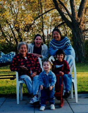 4 generations of women