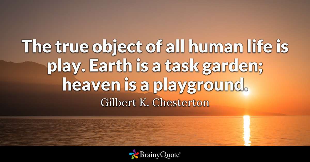 Chesterton Quote