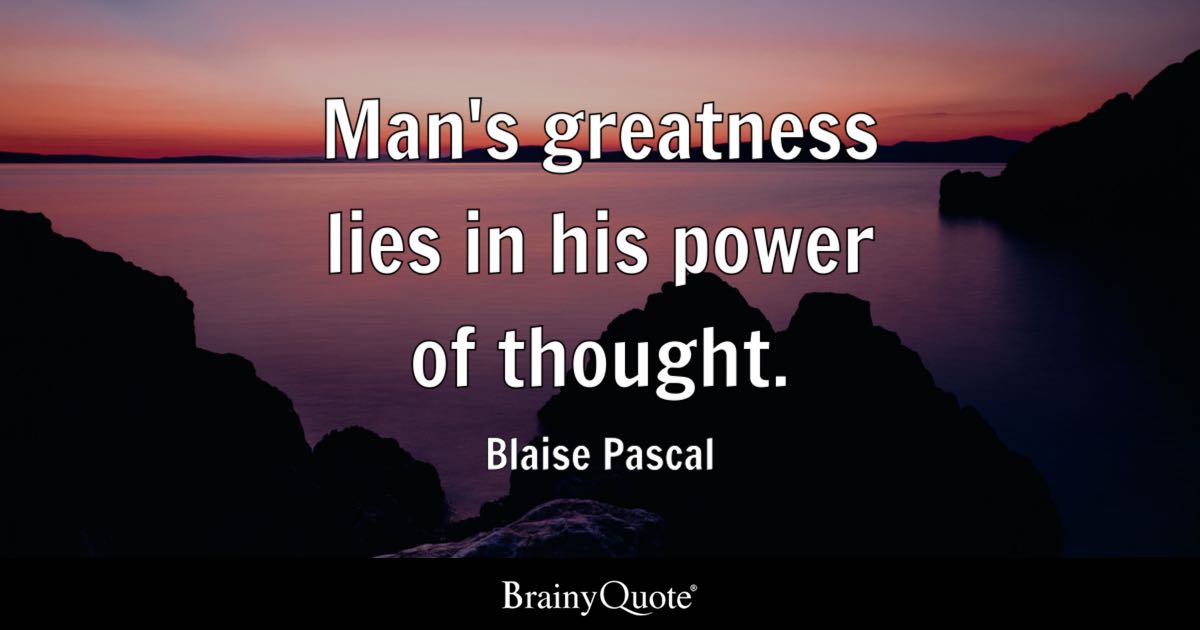 Pascal quote