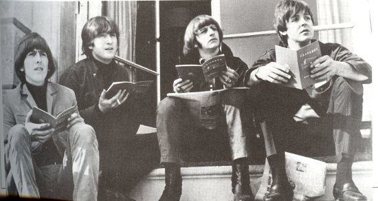 Beatles reading.