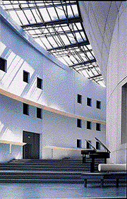 escaleras del museo
