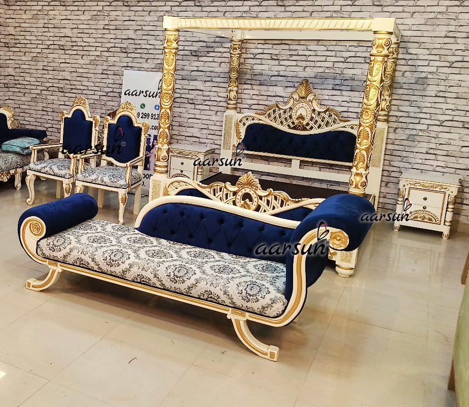 Complete Bedroom Furniture in Teak Wood NT-037 view 9