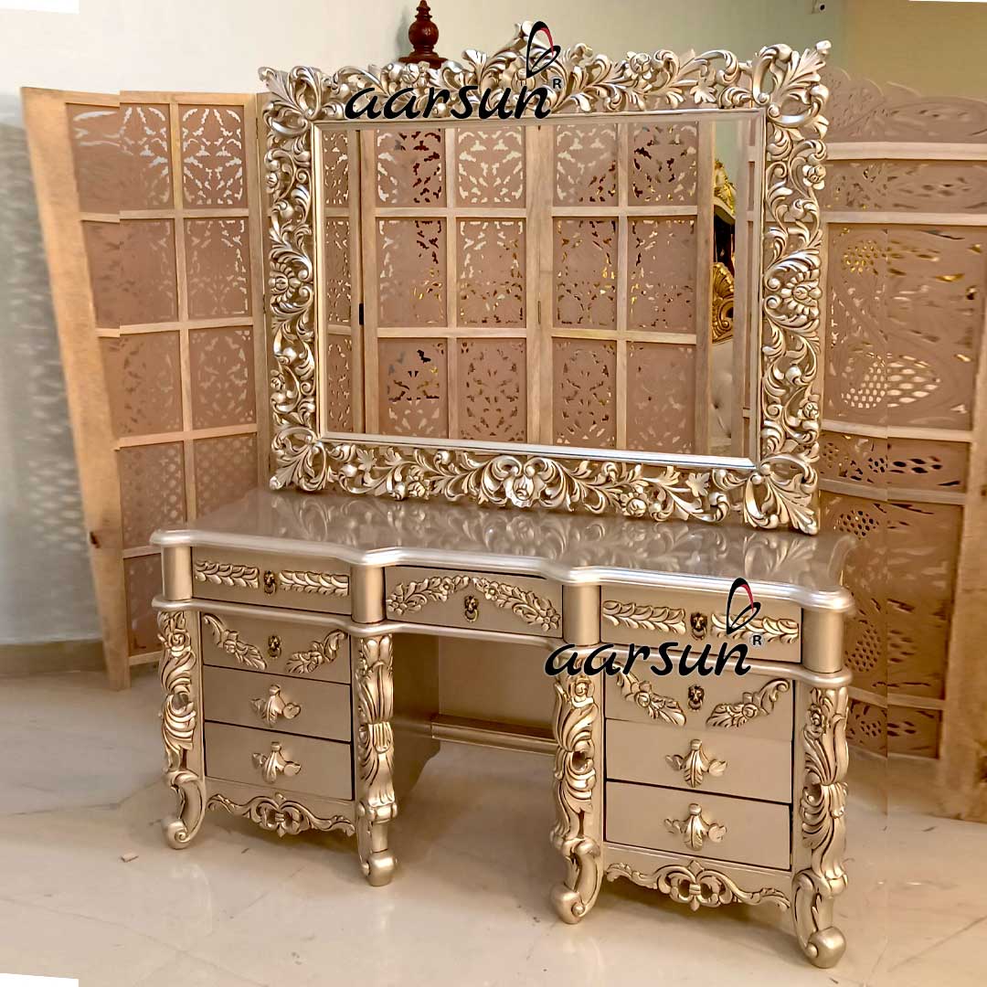 Luxury Wooden Bedroom Set YT-715 view 5
