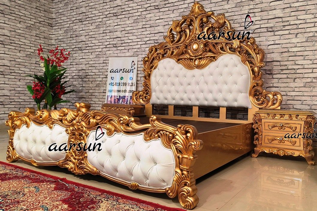 Master Bedroom top designer bed Classy Model – YT21B view 3
