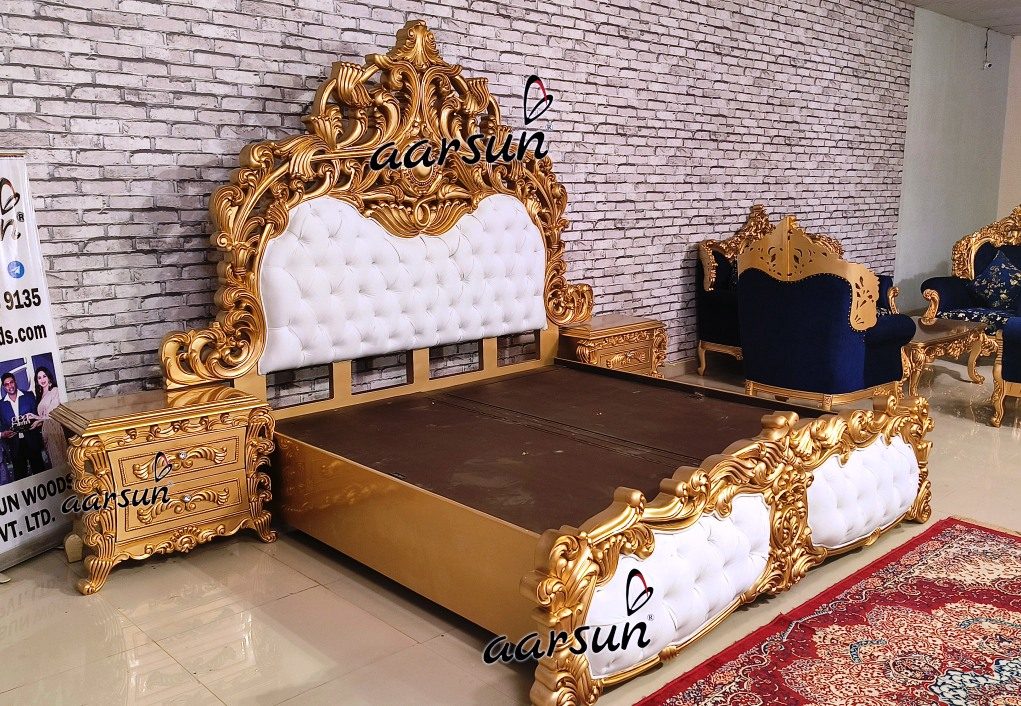 Master Bedroom top designer bed Classy Model – YT21B view 4