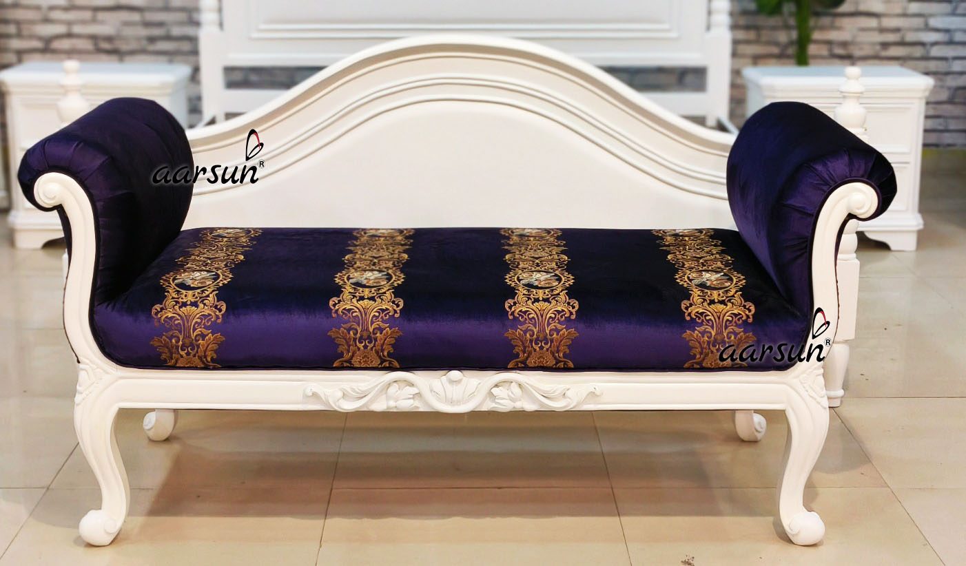 Modern Bedroom Set in Satin White Polish with Video view 4