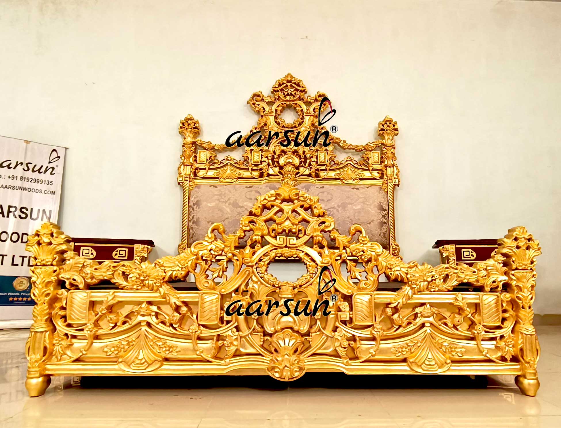 Ultra Luxury Bedroom Furniture Set YT-676 view 5