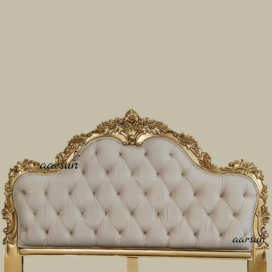 Wooden Queen Size Platform Bed view 4
