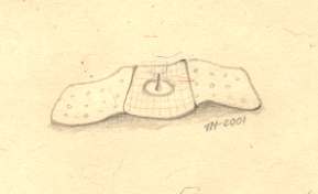 Adhesive acupuncture�plaster.