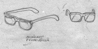Spectacles with Wipers.