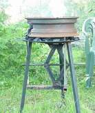 Campfire cooking machine.