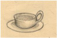 Coffee cup for short people.