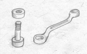 Round-Headed Nuts and Bolts.
