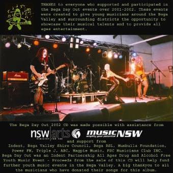 Bega Day Out CD 2002