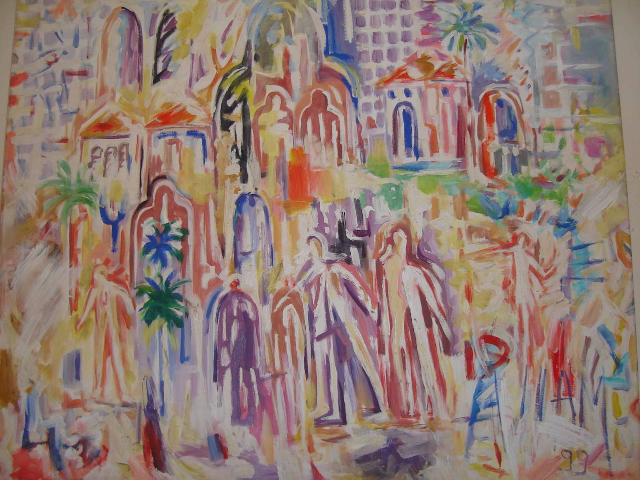 CAMILLE ALLAM BEIRUT ART PAINTING